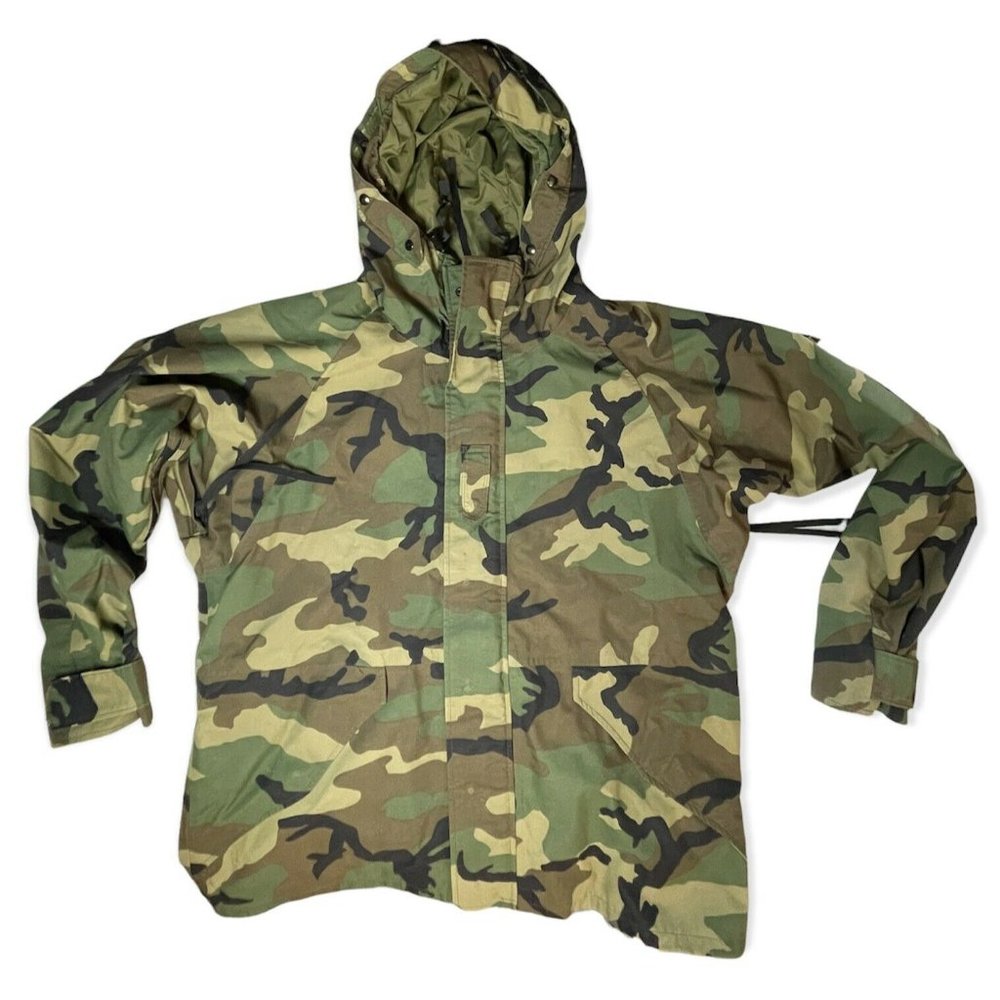 Tennessee Apparel Military Camouflage Camo Cold Weather Parka Jacket Men's L Reg